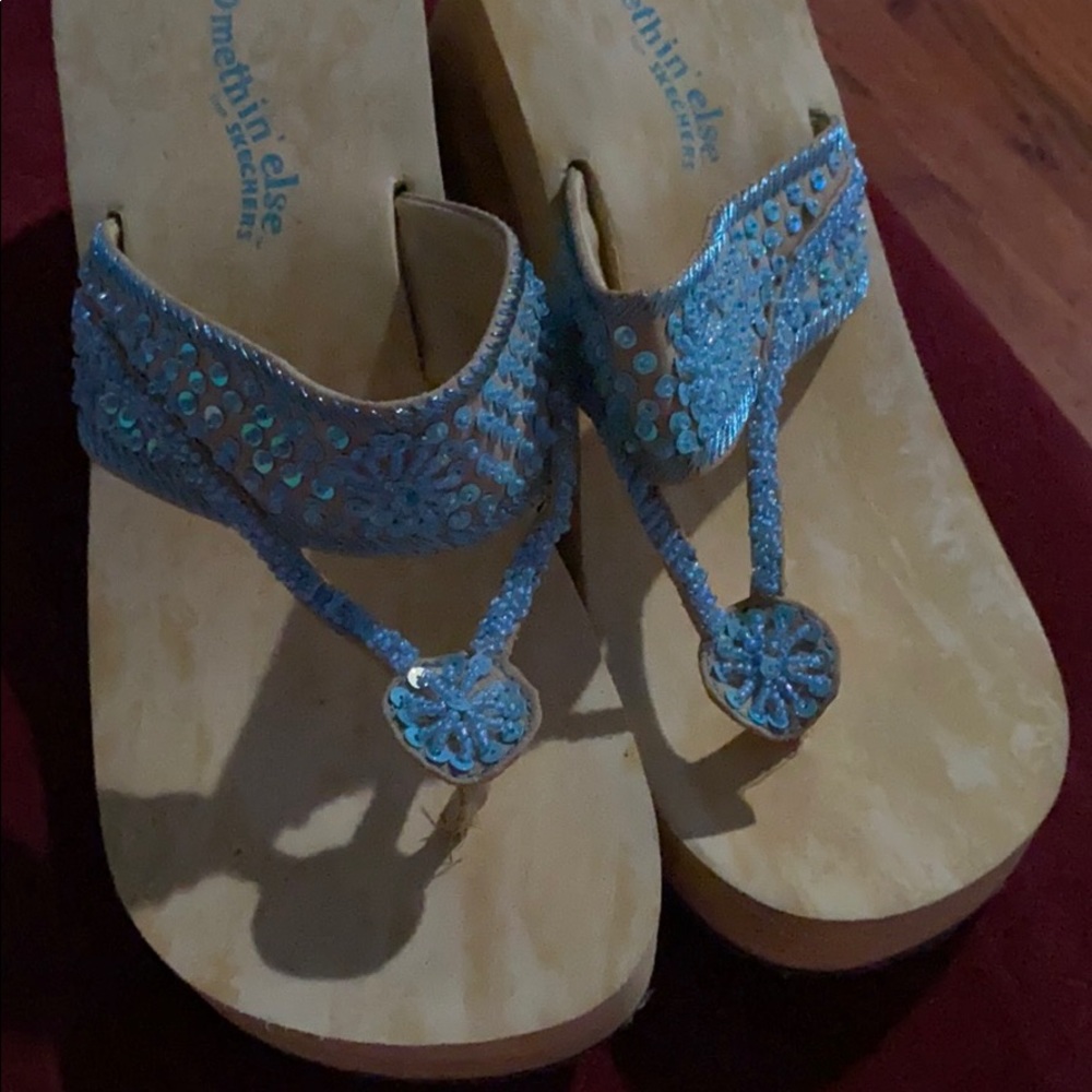 Nice light blue size 7
